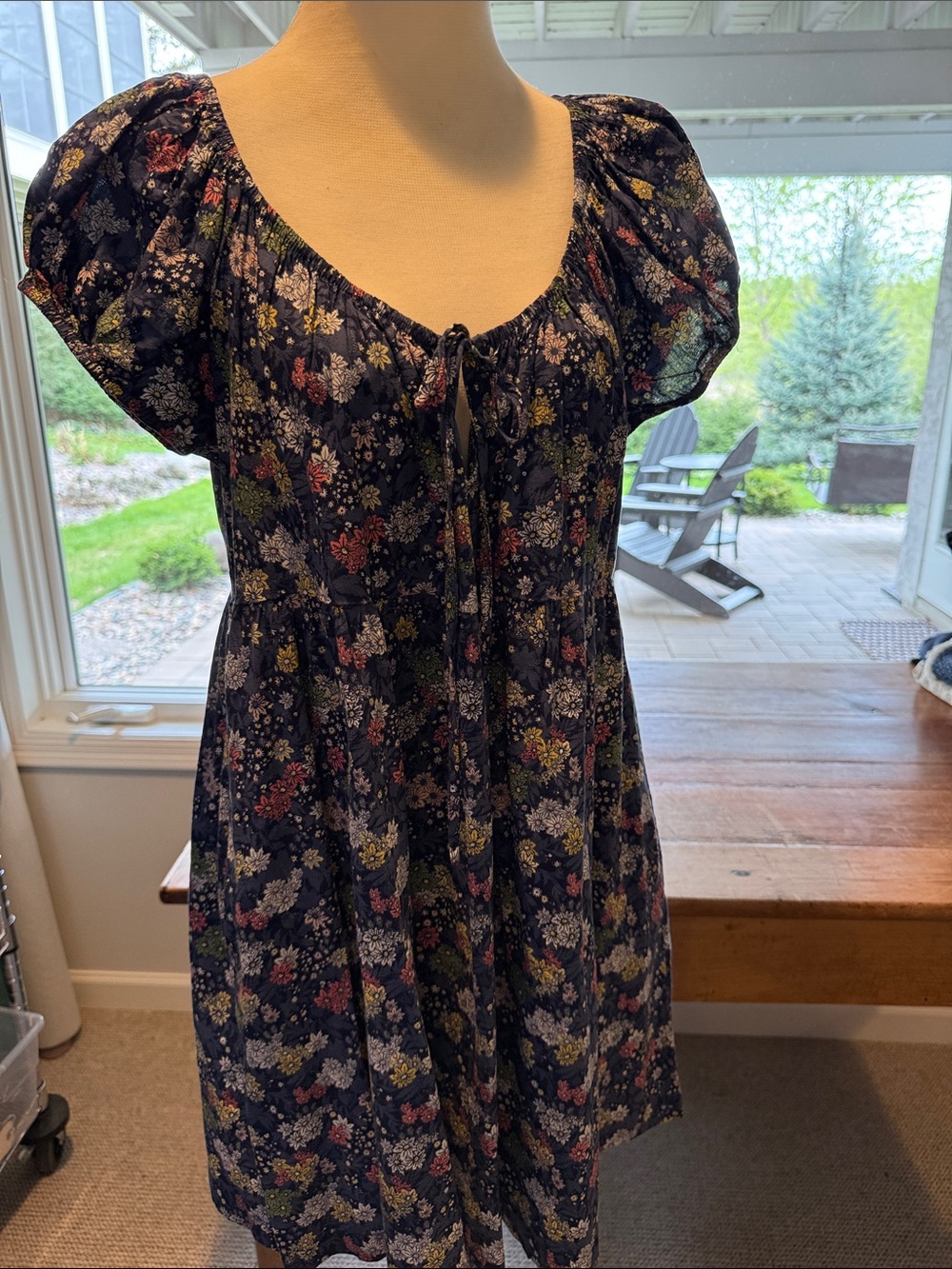 Universal Thread Navy Floral Mini Dress